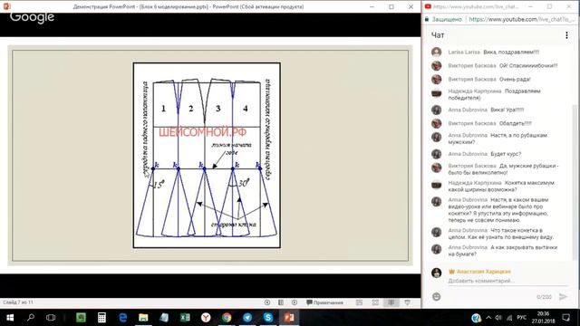 3 СТУПЕНЬ. Вебинар. МОДЕЛИРОВАНИЕ ЮБКИ