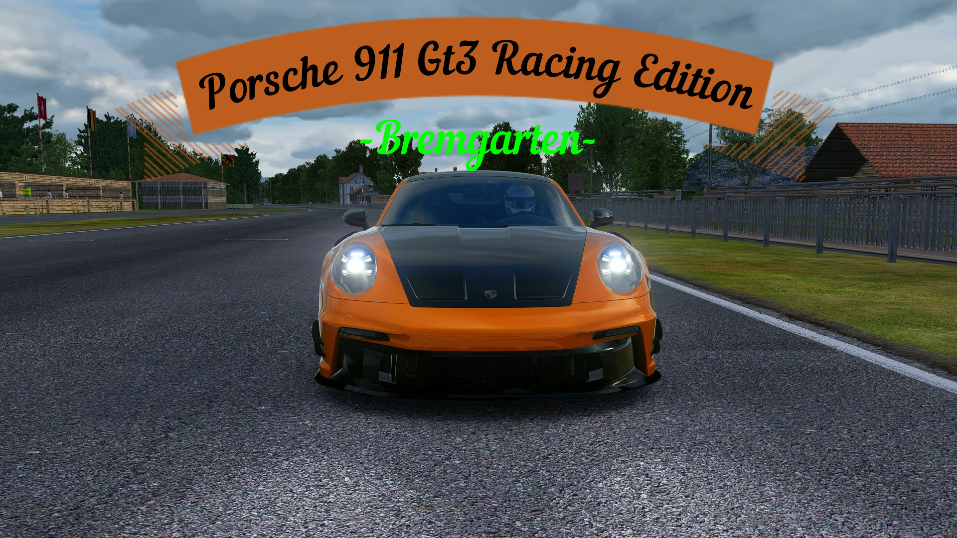 Porsche 911 GT3 Racing Edition -Bremgarten Assetto Corsa. смотреть онлайн