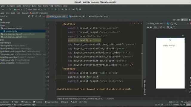 Android First App using Viewbinding #android #kotlin смотреть онлайн