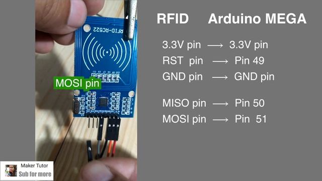 Arduino MEGA2560 + RFID-RC522 - Arduino Tutorial смотреть онлайн