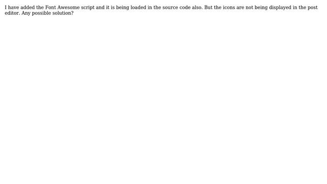 Wordpress: Show Font Awesome Icons In WP Post Editor смотреть онлайн