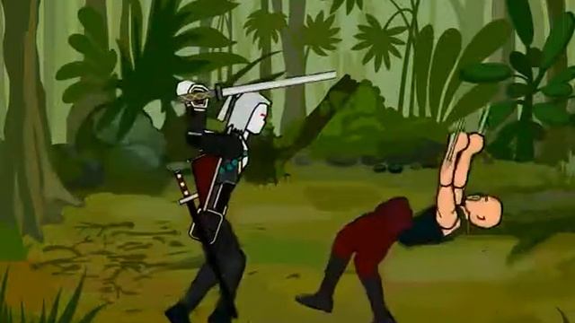 Мортал Комбат| Темный Райден против Бараки| Анимация смотреть онлайн