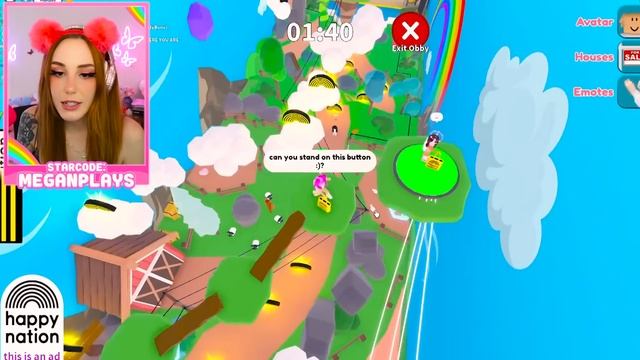 This Easy Roblox Obby Can CHANGE LIVES! Roblox Happy Nation смотреть онлайн