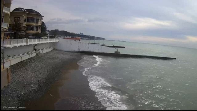 Веб камера , #пляж #Сочи #Март часть 27