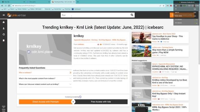Roblox Exploit! | Krnl | Key Bypass, Get Key under 1 minute | Working 2023 смотреть онлайн