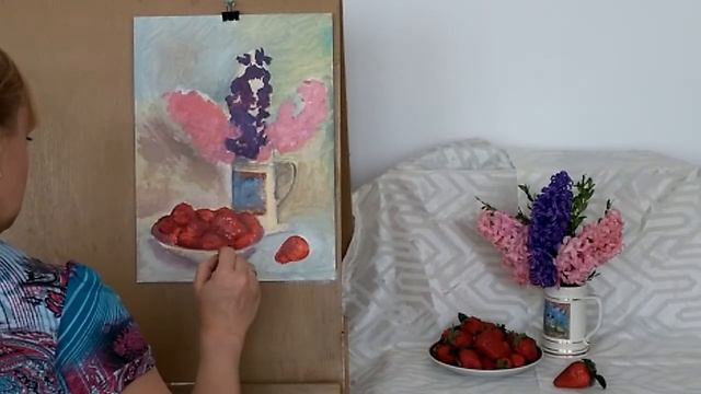 Art Master Class | Still Life | Brush Oil Painting | Натюрморт | Мастер-класс по живописи маслом смотреть онлайн