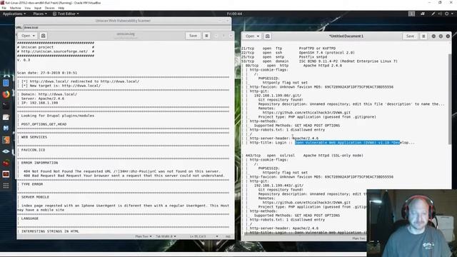 Ethical Hacking Lab - Profiling a website for information and vulnerabilities with Unicorn Scan смотреть онлайн