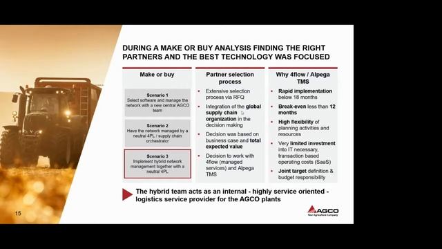 Webinar Wednesday | April 14 |End to End Transport Management смотреть онлайн