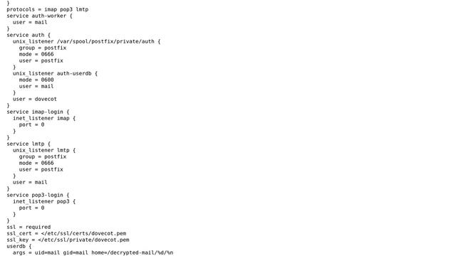 Dovecot - Fatal: execv(/usr/lib/dovecot/imap-login) failed: Permission denied смотреть онлайн