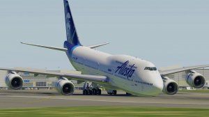 Аварийная посадка гигантского Боинга 747