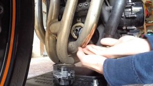 Ölwechsel How to/ Oil Change bei Suzuki Bandit 1250