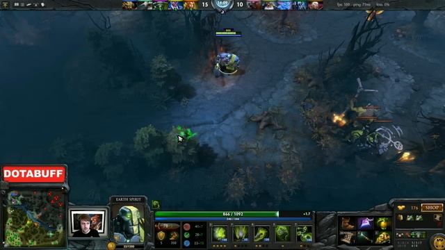 Dota 2 Purge plays Earth Spirit - stream смотреть онлайн