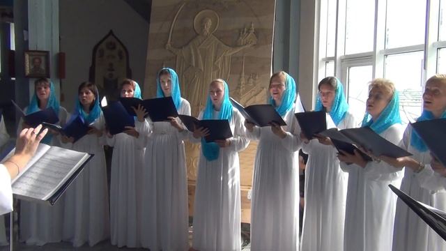 Концерт вокально-хорового коллектива "Агни Парфене" в храме Порт-Артурской иконы Божьей Матери смотреть онлайн
