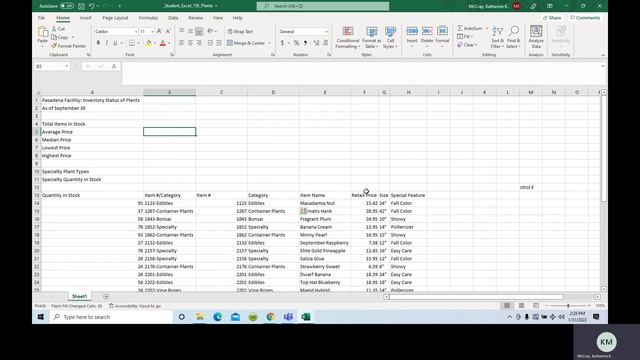 Ch 15 Excel and Cover Letter Review смотреть онлайн