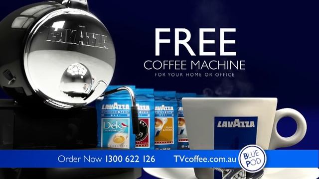 The Blue Pod Coffee Co TV Coffee Advertisement смотреть онлайн
