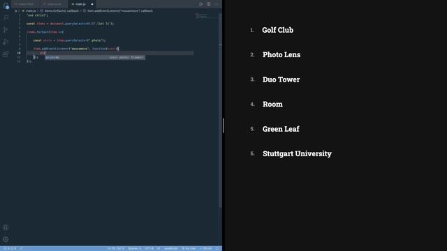 Follow the Cursor on Mousemove | Javascript | Front-end смотреть онлайн
