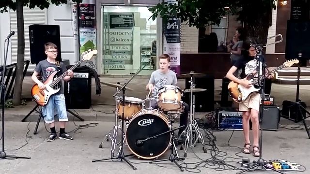 Выступление в центре города Краснодар смотреть онлайн