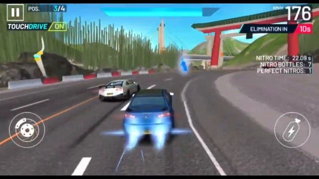 Asphalt Nitro Gameplay #1 |Mitsubishi Lancer stunt and knockdown смотреть онлайн