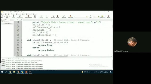 Implementasi Python pada Program Antrian Teller Bank смотреть онлайн