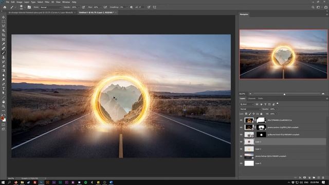 How to Create a Dr Strange Portal | Photoshop Tutorial смотреть онлайн
