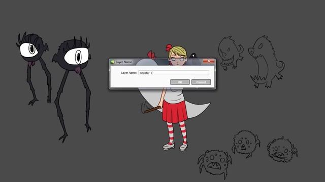 Drawing Wendy from Don't Starve (Halloween theme) смотреть онлайн