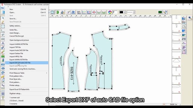 Richpeace CAD Software Online Lessons-Export DXF of AutoCAD file (V9) смотреть онлайн