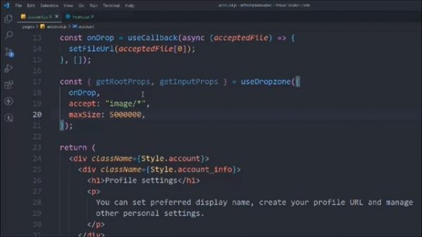 User Profile Page React | Create React Js User Profile Page For NFT Marketplace Website Template