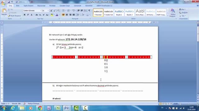44 Alt Ağlara Bölme IP Addresses and Subnetting mp4 смотреть онлайн