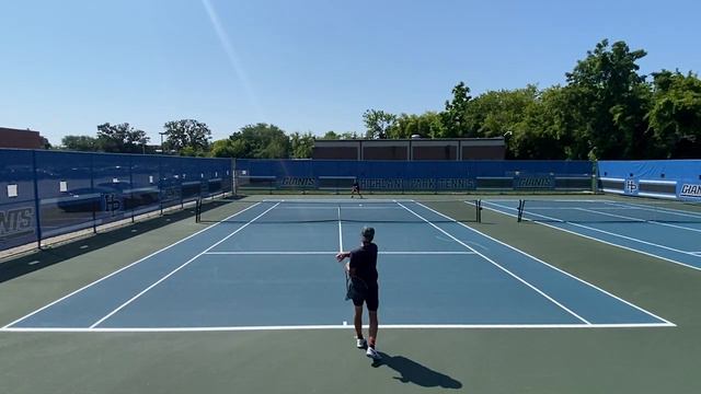 Dominik Kaminski College Tennis Recruiting Video смотреть онлайн