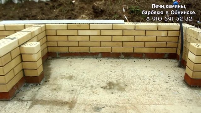 Барбекю из белого клинкерного кирпича.1 часть смотреть онлайн