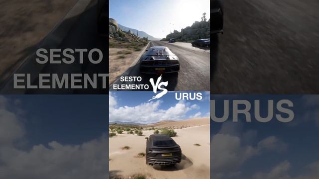 LAMBORGHINI URUS VS SESTO ELEMENTO | FORZA HORIZON 5 смотреть онлайн