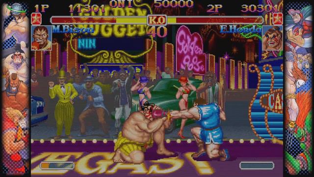 Capcom Fighting Collection Gameplay Hyper Street Fighter II Online Ranked Matches