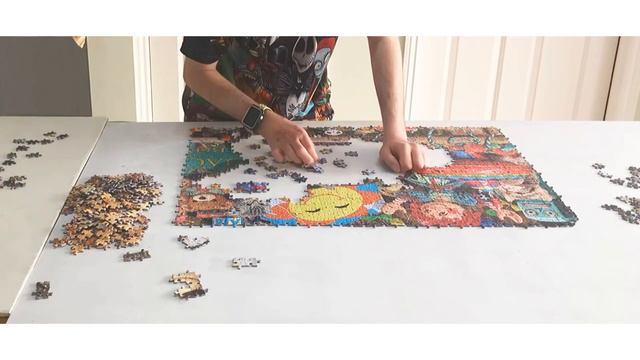 Matty’s time lapse puzzles 25/06/23 JIGSAW 474 Gibsons 1000 piece ‘Snoozing on the Ted’ смотреть онлайн