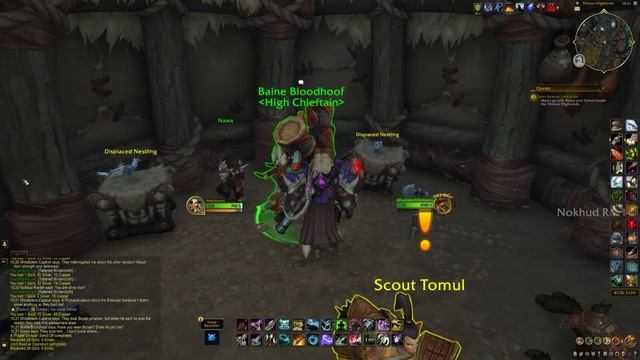 10.0.7 Baine Bloodhoof Questline "Old Hatreds" - Full Playthrough | Dragonflight смотреть онлайн