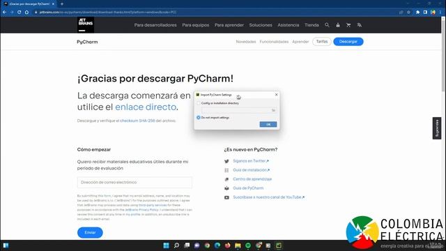 Dron DJI Tello y Python - Instalación de software gratuito PyCharm (Parte 1) смотреть онлайн