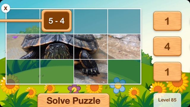 Basic Math Worksheet in a Puzzle Board Game Format to Make Learning Subtraction Easier смотреть онлайн
