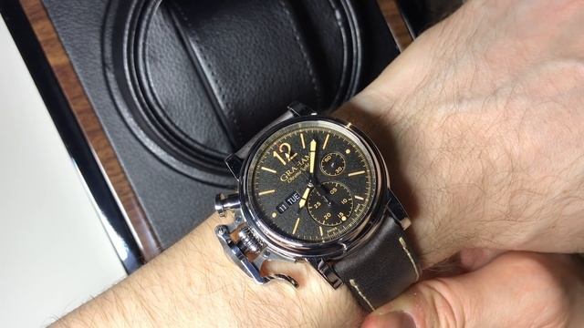 ЛЮКС! Graham Chronofighter Vintage смотреть онлайн