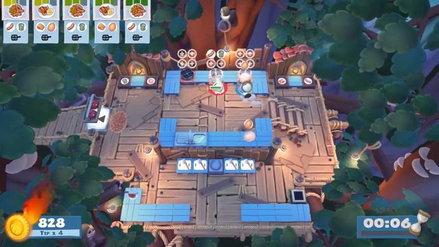 Overcooked! 2 Campfire Cook Off DLC ~2~ Sausage, Beans and Struggles смотреть онлайн