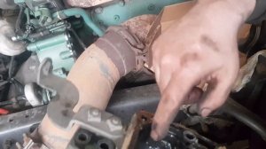 РЕМОНТ ДВИГАТЕЛЯ VOLVO FH13 или почему в антифризе масло Ч 1.