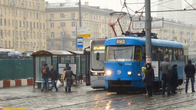 Moscow Trams - 29.10.2016 смотреть онлайн
