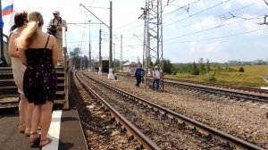 Гонки на паровозах в г. Щербинка 2018