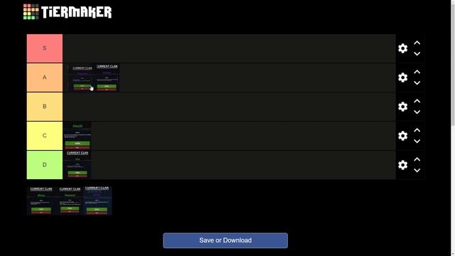 The ULTIMATE Clan Tierlist in [??ALPHA] Kaizen Roblox.. смотреть онлайн