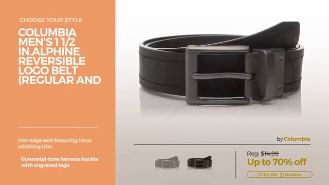 Best Belts By Columbia Our Favorites Men's Belts смотреть онлайн