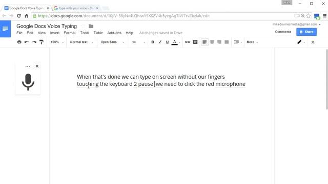 How to use Google Docs Voice Typing смотреть онлайн