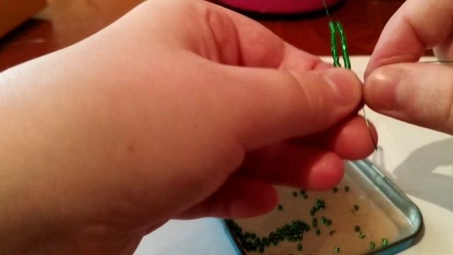 Синяя роза из бисера . Часть 2/3. смотреть онлайн