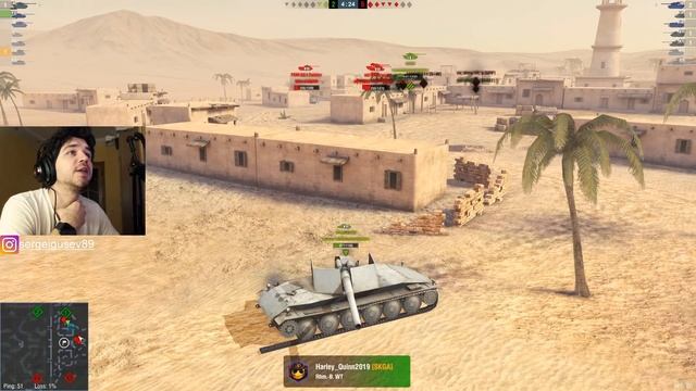 WoT Blitz - Средний танк VK 45.02 A ● Слабый и бесполезный ● Как играть на КАКТУСЕ(WoTB) смотреть онлайн