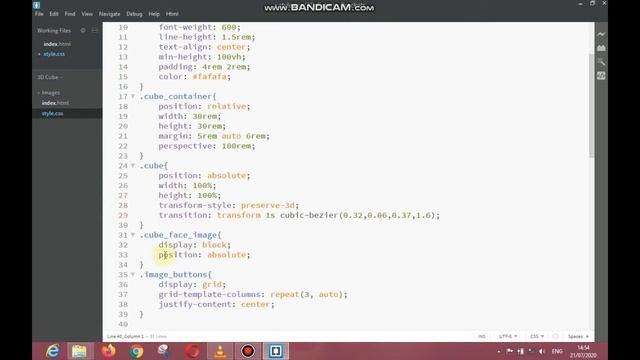 3D Cube Image Gallery HTML,CSS,JS смотреть онлайн