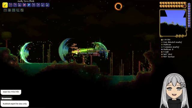 【Terraria】Melawan Pasukan Old One, Jeli Terbang, dan Waifu Pelangi смотреть онлайн