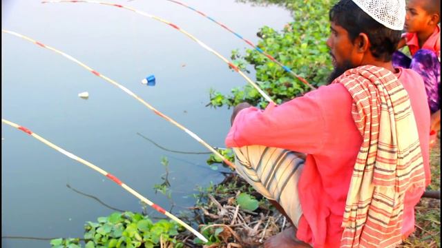 Best Hook Fishing Video - Traditional Hook Fishing In Village People - Fishing By Hook (Part-20)