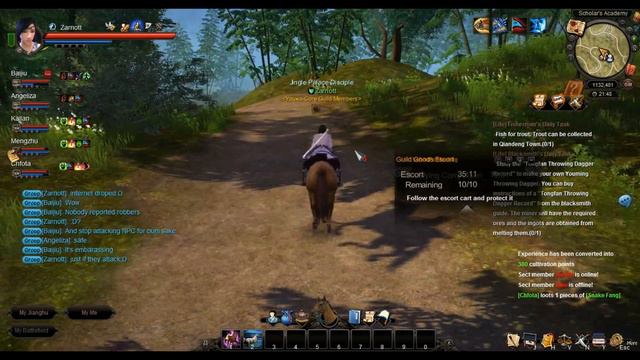 Age of Wulin CBT Special Escort / Guild - Youxia смотреть онлайн